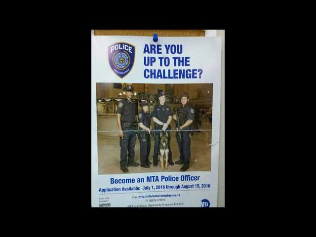 mta police exam application