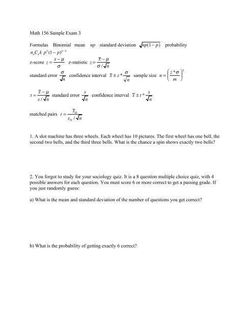 sociology exam 3 questions and answers