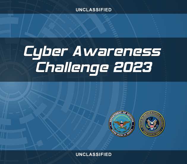 cyber awareness challenge test answers