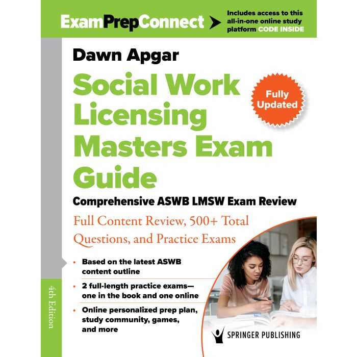 lmsw exam prep books