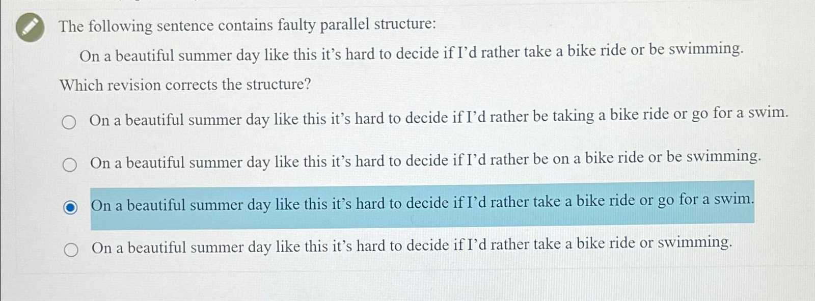 long and hard summer exam answers