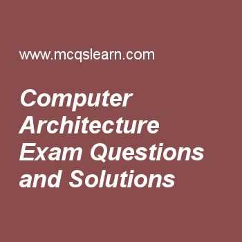 computer architecture final exam questions and answers