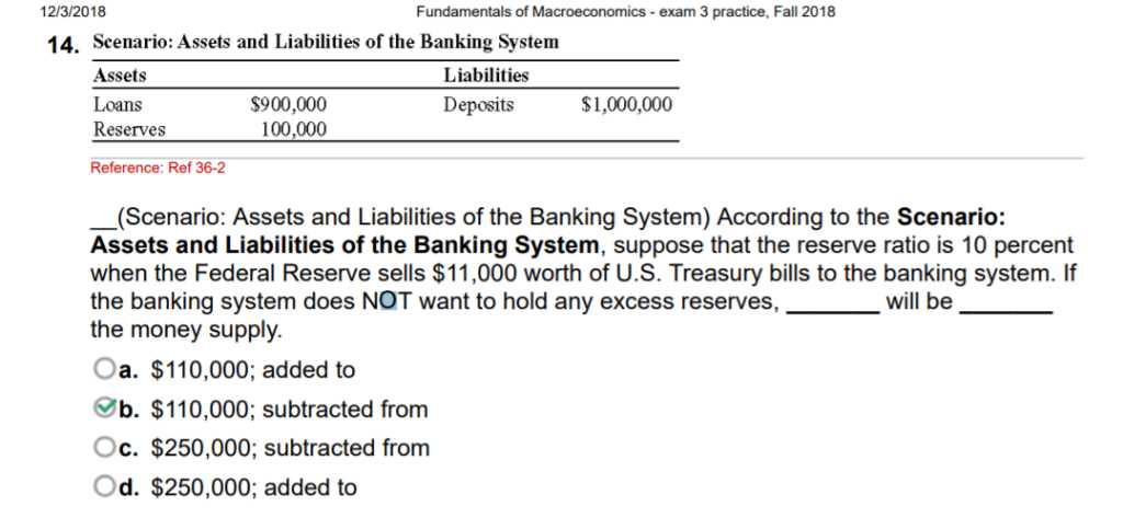 macroeconomics exam 3 answers