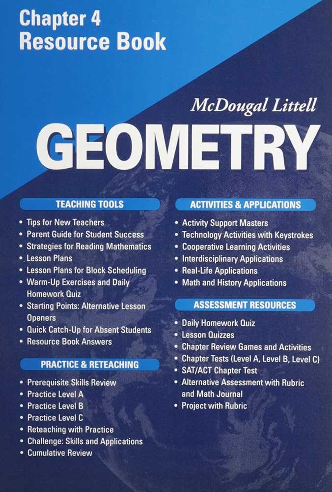 mcdougal littell geometry standardized test practice workbook answers