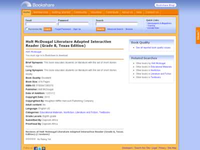 mcdougal littell literature grade 12 answers