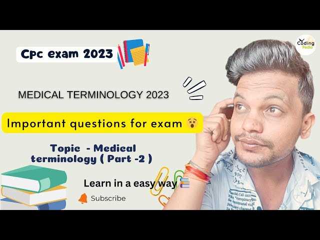 medical terminology exam 2