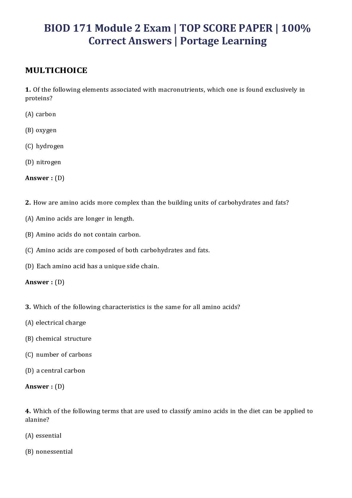 module 2 exam answers