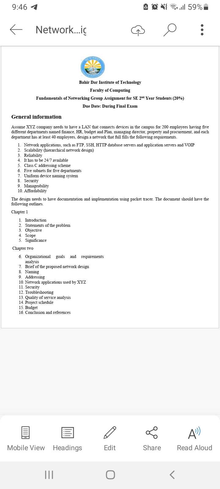 network fundamentals final exam answers