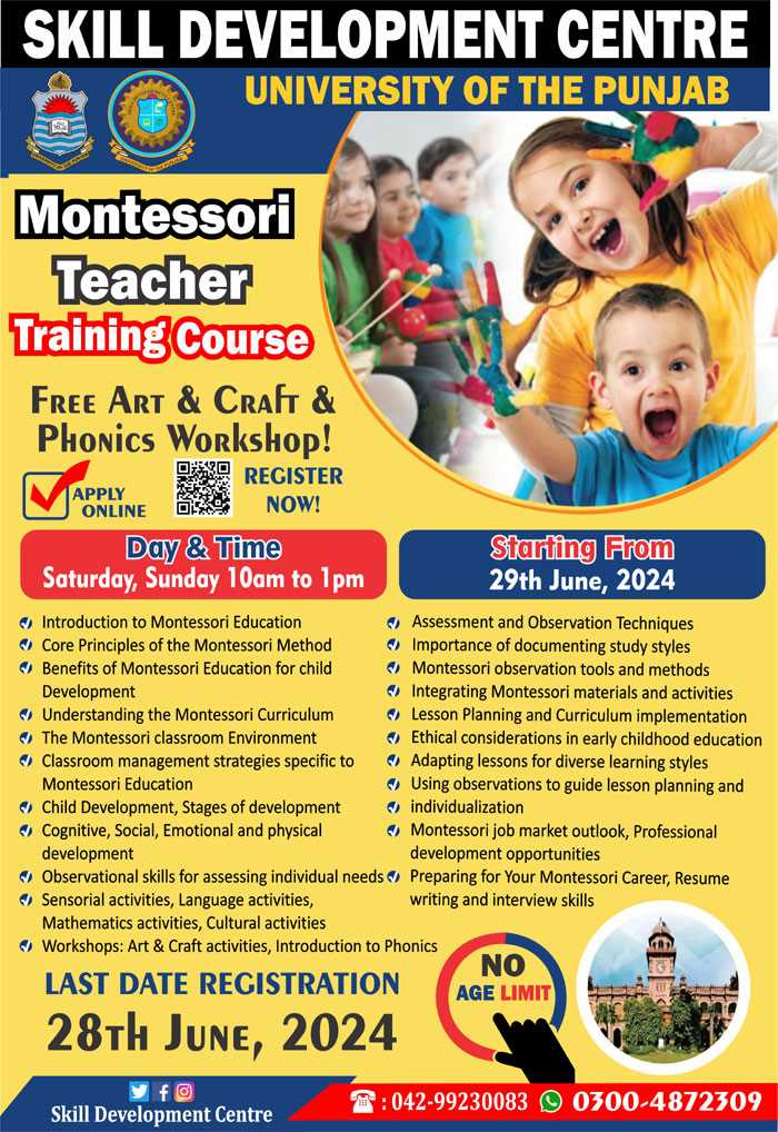 montessori teacher training exam questions and answers