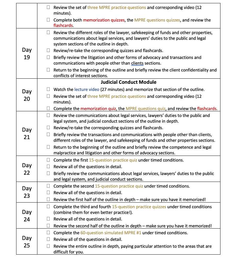 mpre practice exam with answers