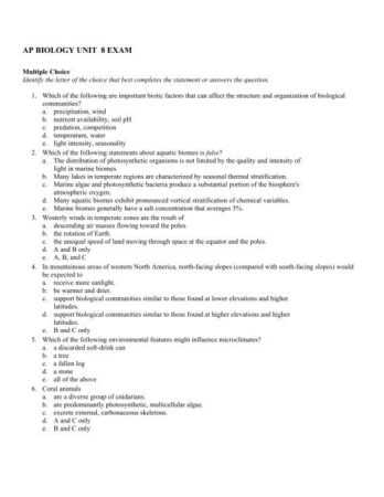 ap biology exam 2013 multiple choice questions answers