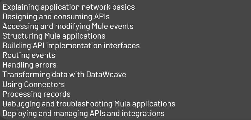 mule 4 practice exam answers