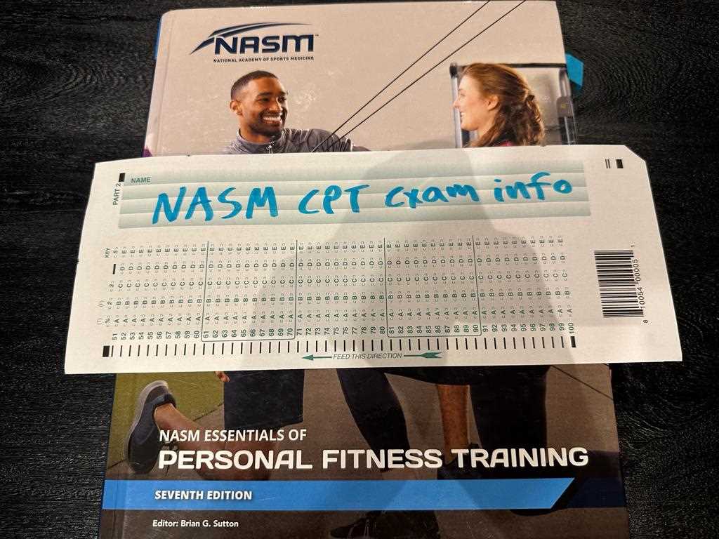 nasm cpt exam answers