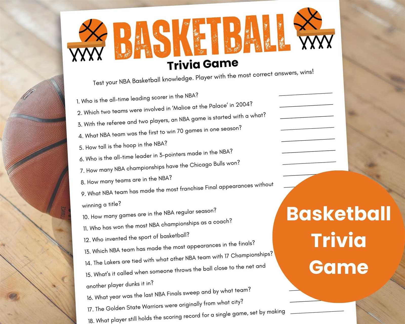 nba trivia answers