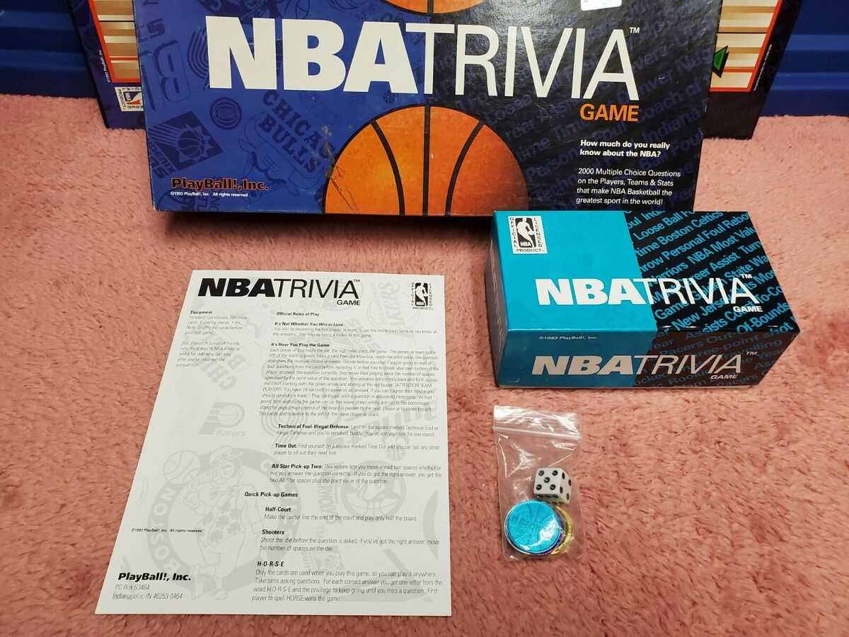 nba trivia questions answers