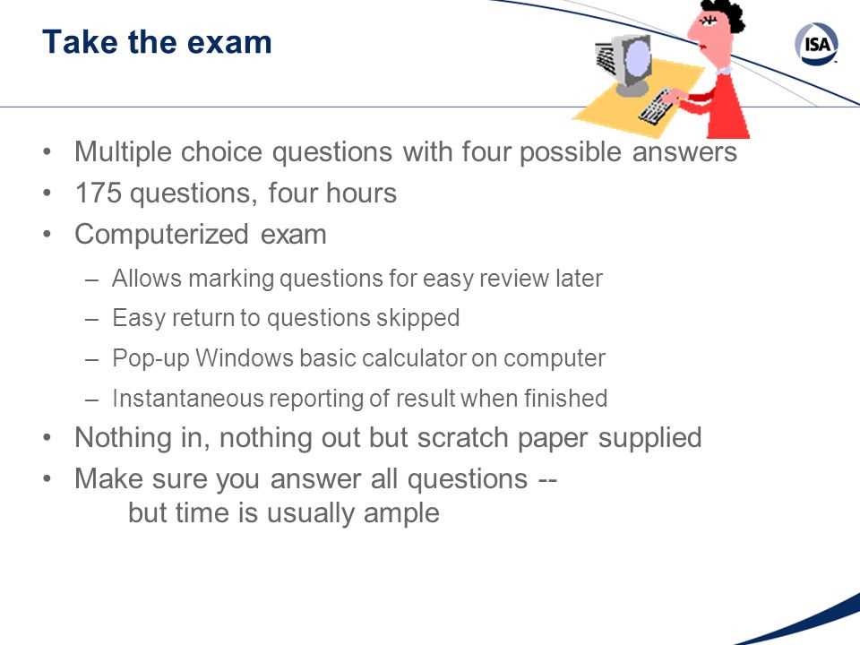 isa ccst exam questions and answers