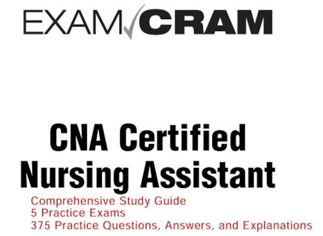 cna competency exam answers