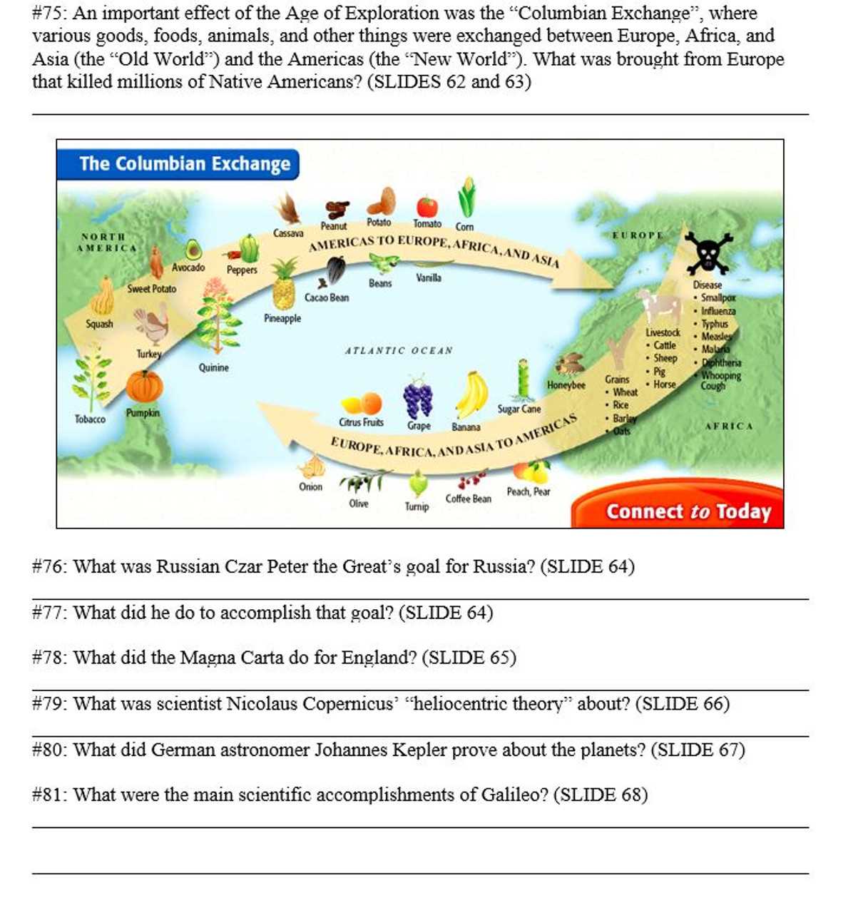 world geography final exam review answer key