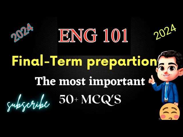 english 101 final exam answers