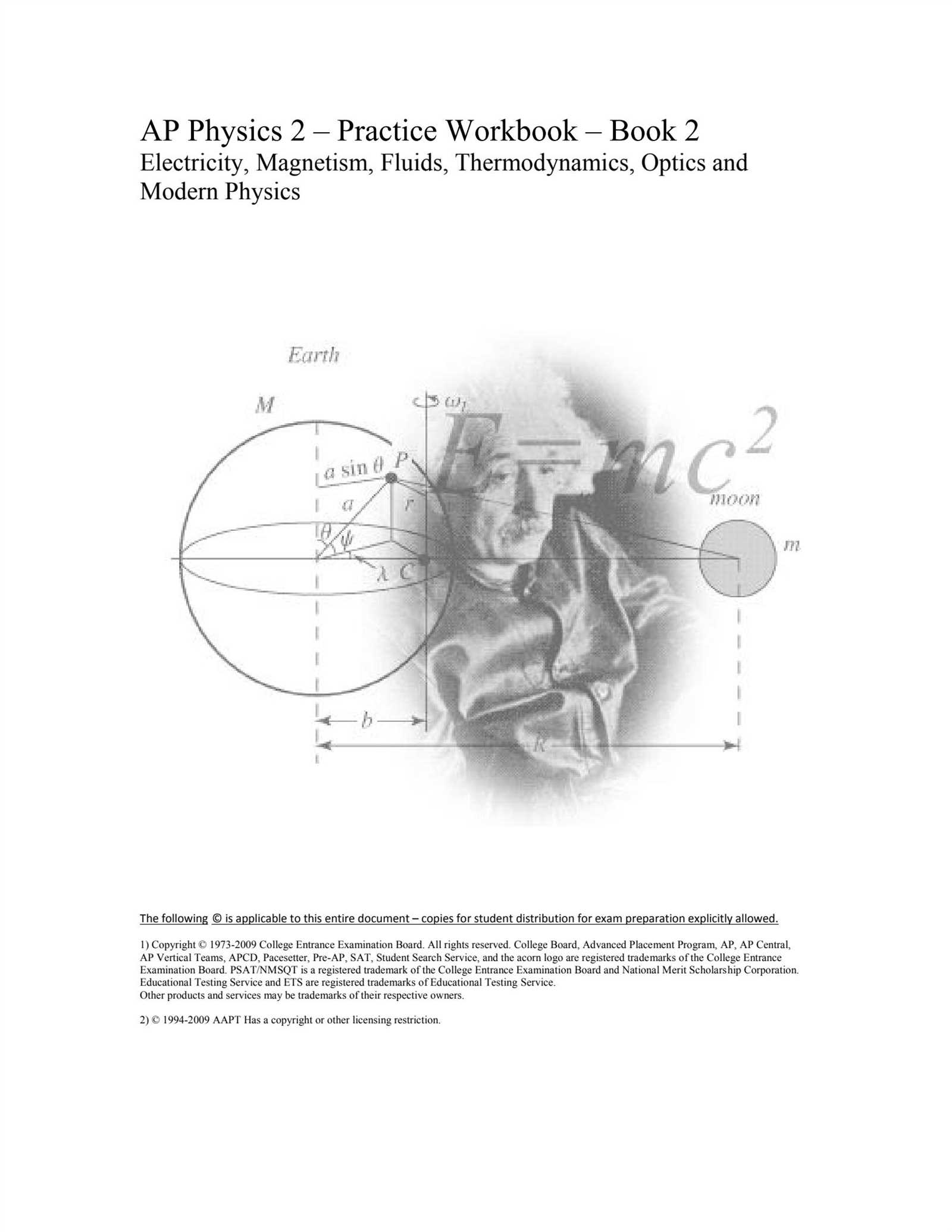 ap physics 2 practice exam answers