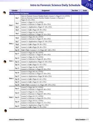 forensic science study guide answers