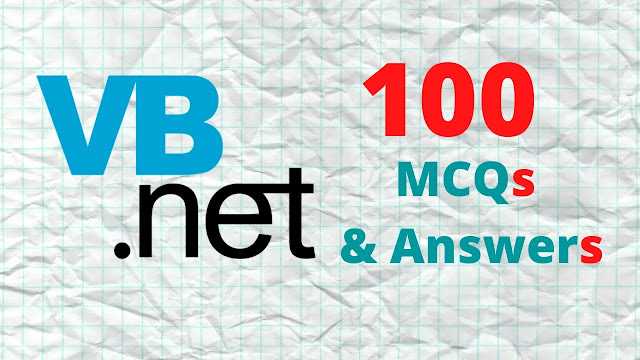 vb.net exam questions and answers