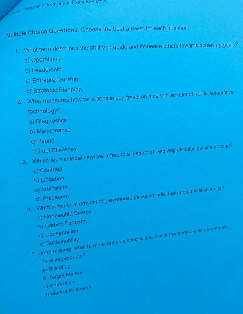 strategic planning exam questions and answers