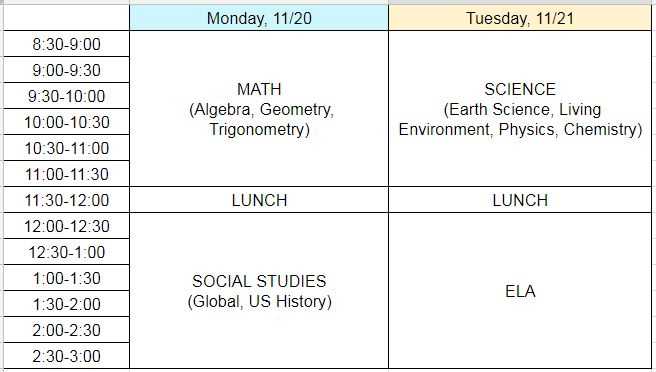 global 10 regents exam