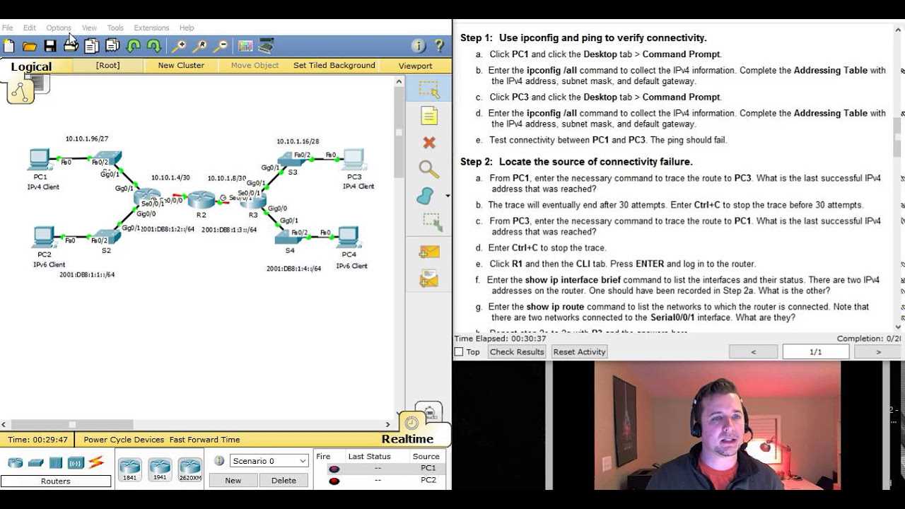 packet tracer 8.1.3.3 answers