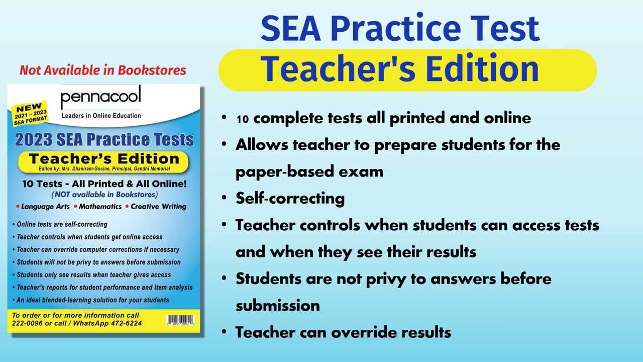 sea exam past papers with answers