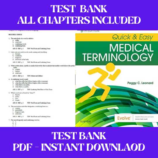 medical terminology final exam multiple choice