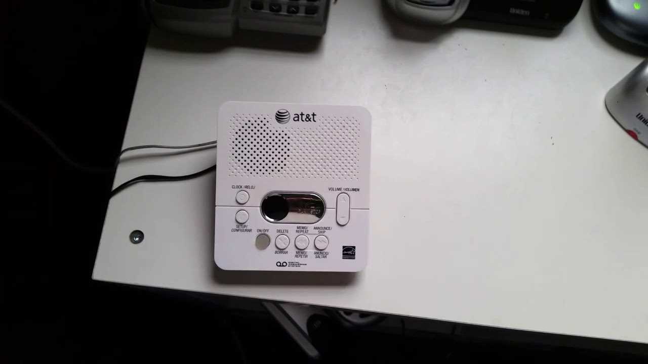 att 1740 answering machine