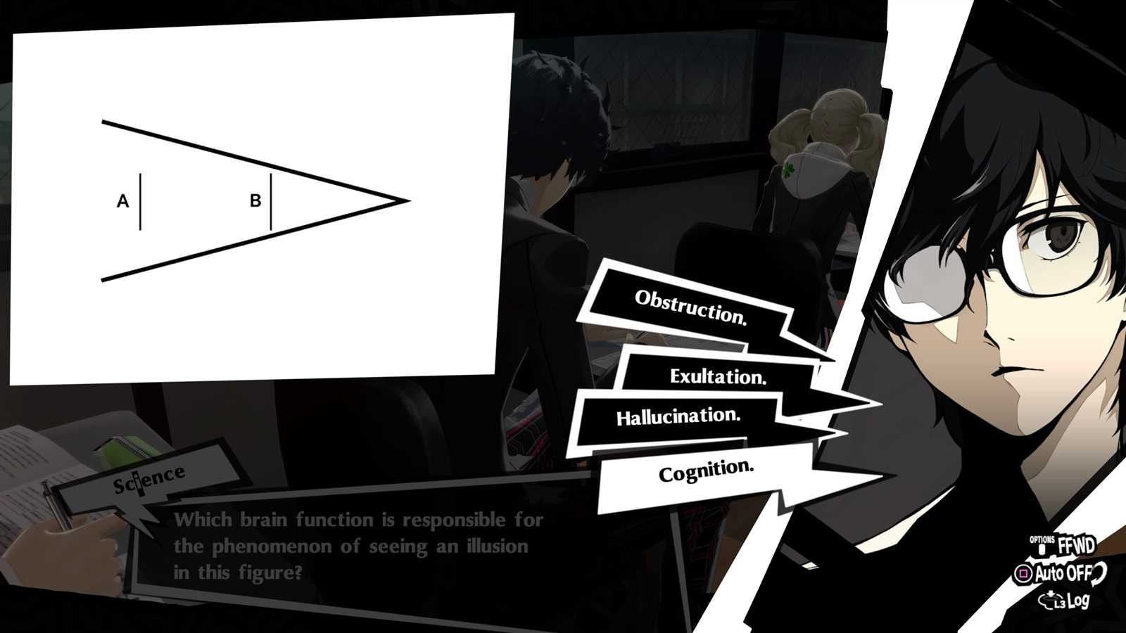 persona 5 answers exams