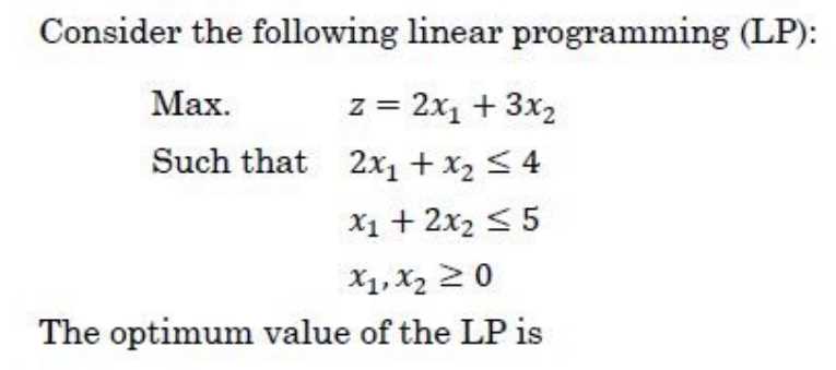 linear programming exam questions answers