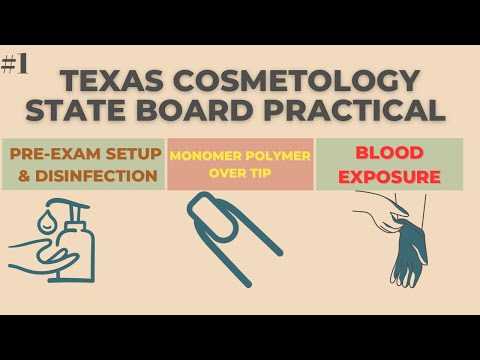 texas state board cosmetology written exam