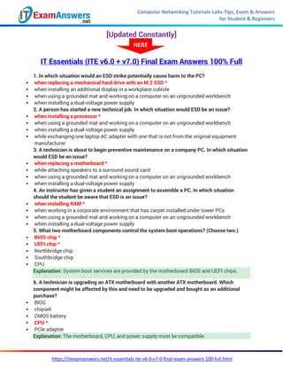 netacad final exam answers