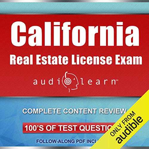 california real estate principles final exam questions and answers