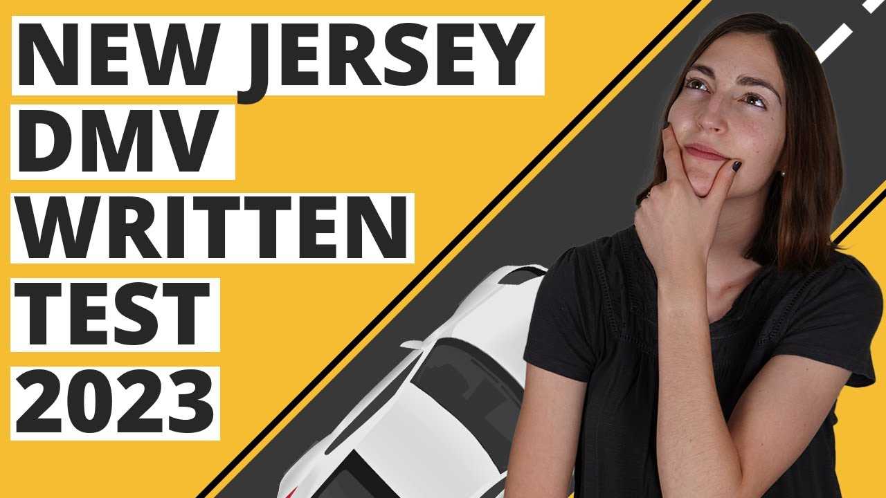 nj driving permit test questions and answers