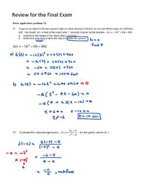 njatc tech math final exam answers