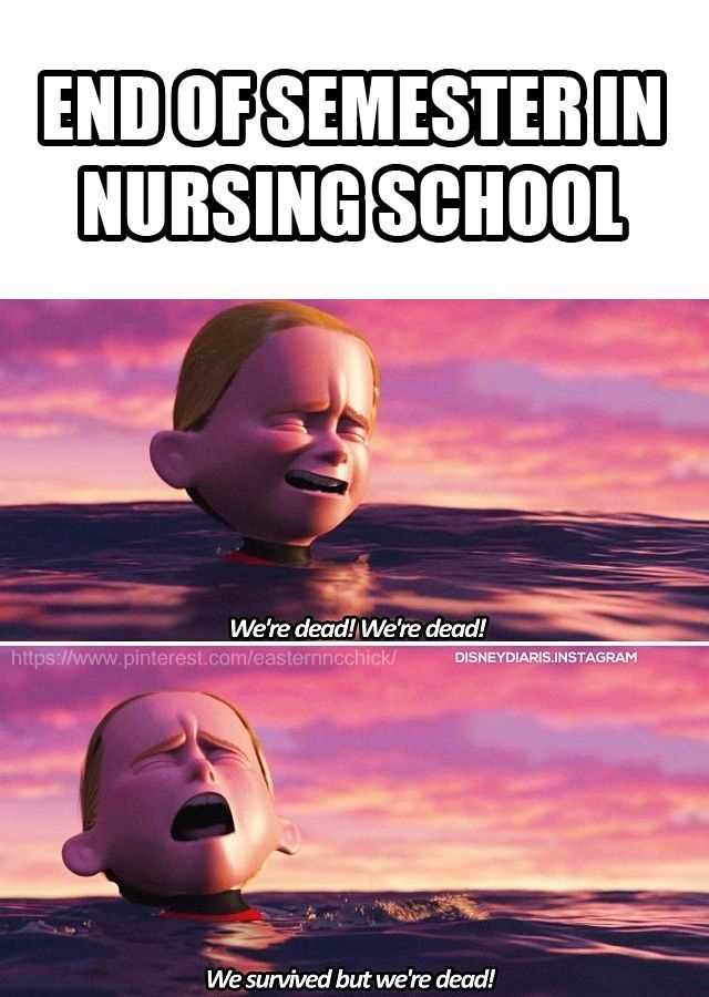 nursing exam meme