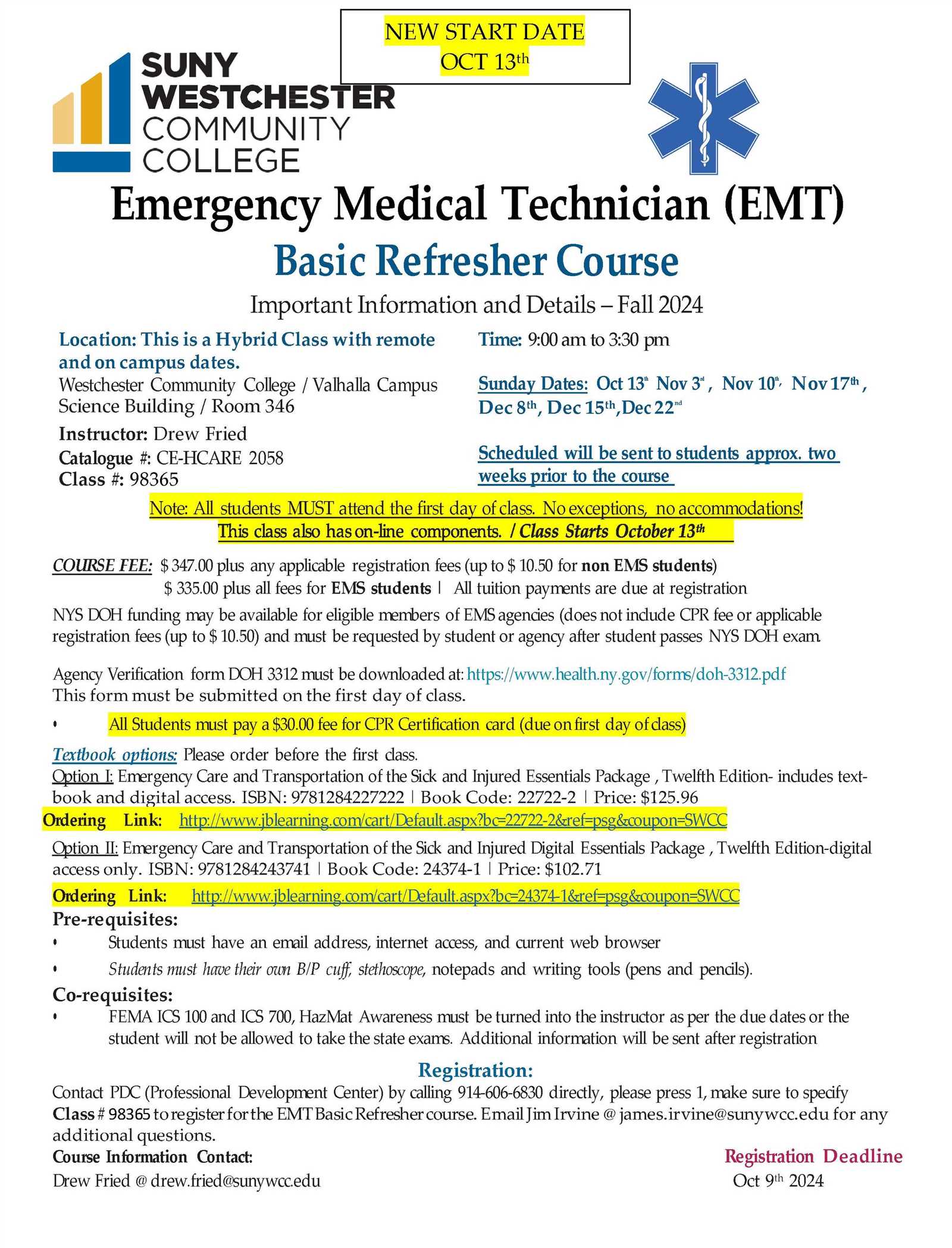 nys emt exam practice questions