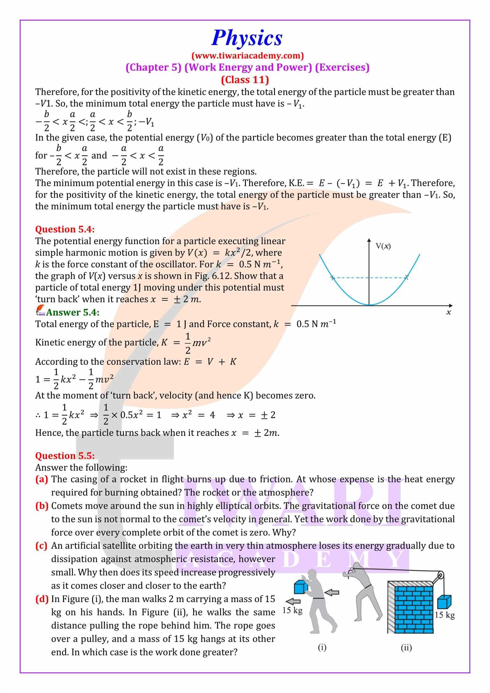 chapter 5 physics answers