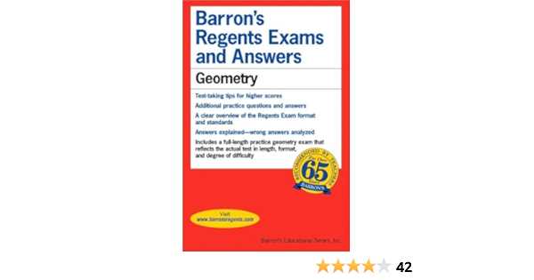 barrons regents exams and answers geometry