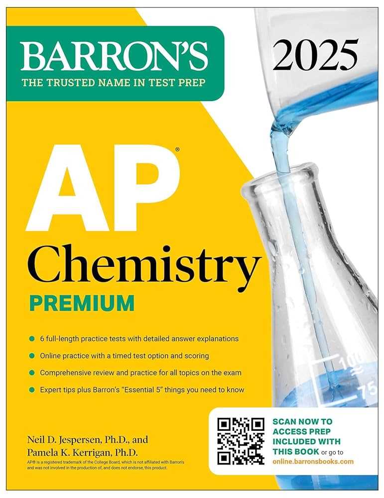 chemistry exam answer key 2025