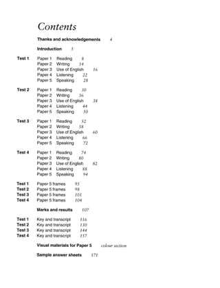 exams first certificate with answers