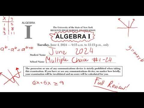 june 2025 algebra 1 regents answers