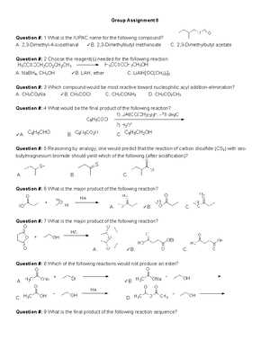 acs organic chemistry exam grading scale