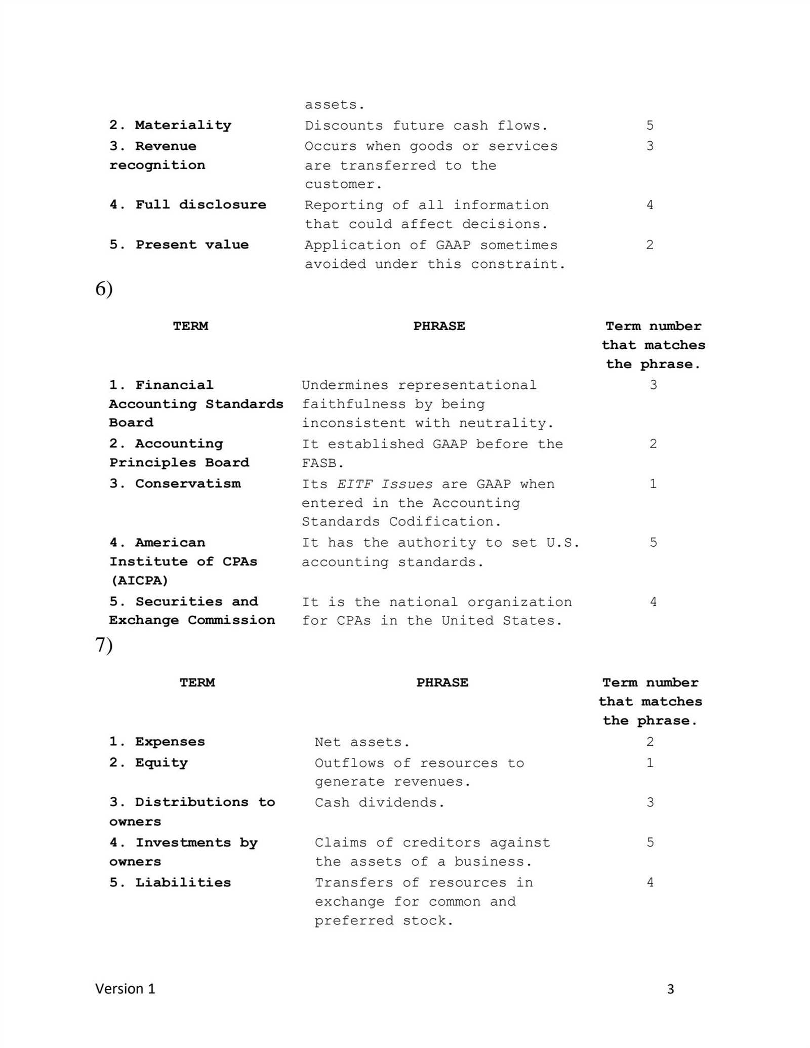 intermediate accounting 1 exam questions and answers