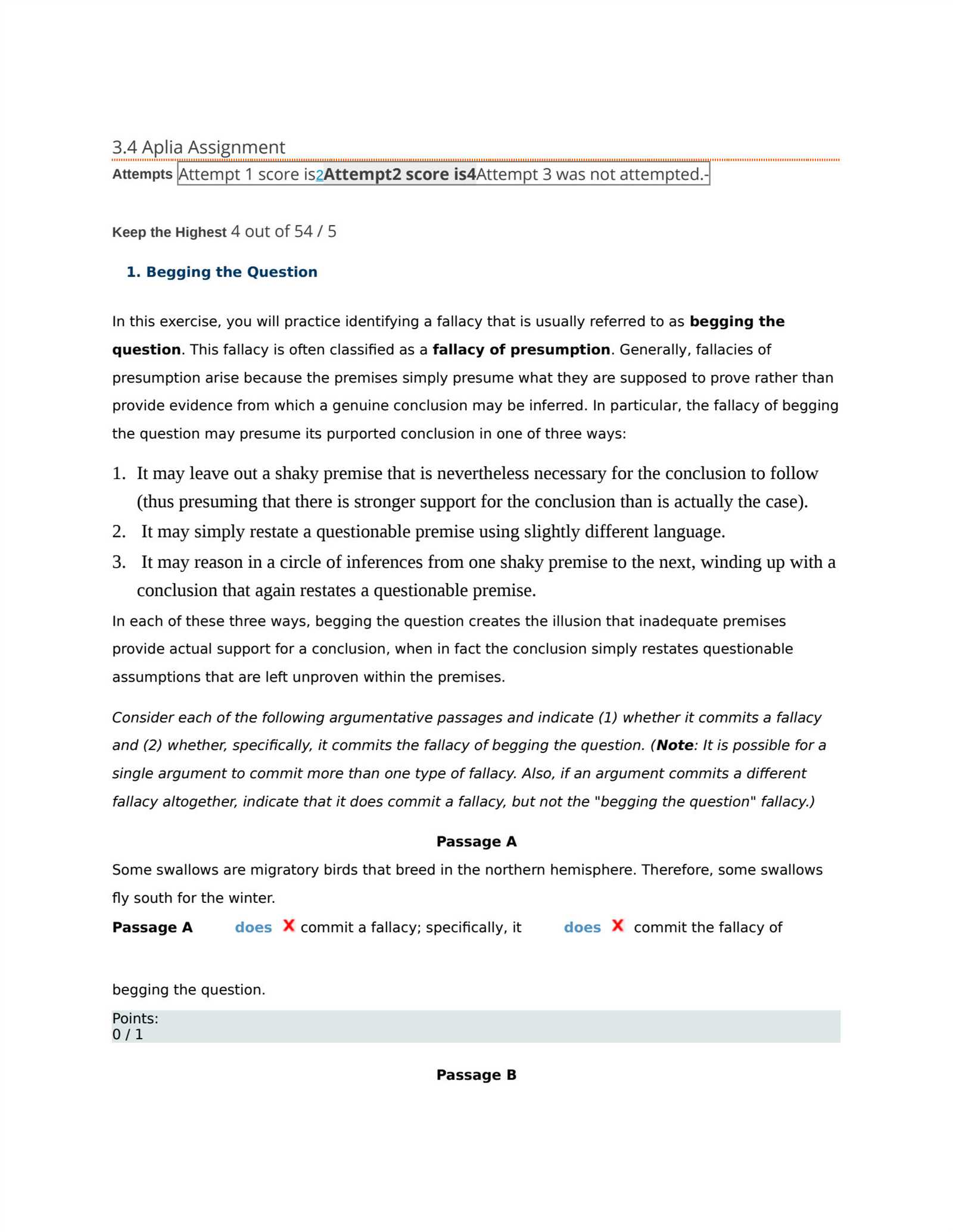 aplia chapter 6 answers