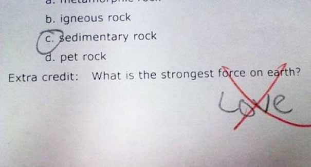 comedy answers to exam questions